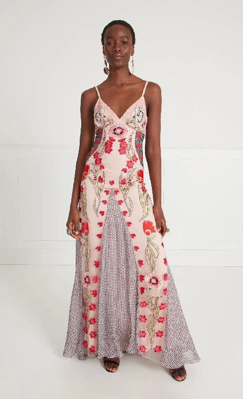 Massive Deals Remi Strappy Dress - Blush