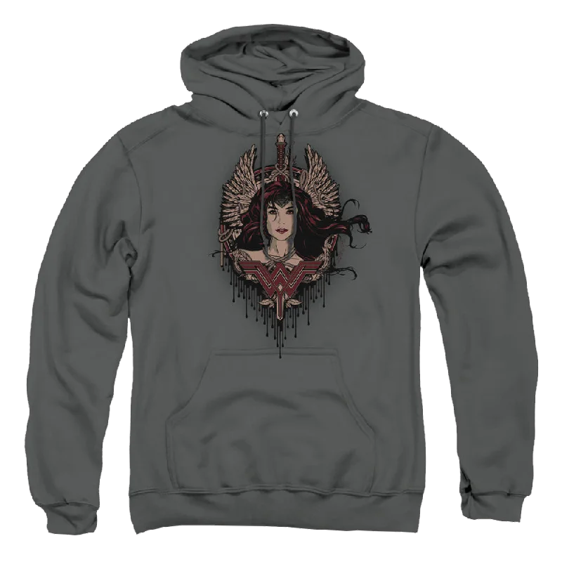 Anniversary Sale luxe hoodieBatman v Superman Winged Goddess - Pullover Hoodie