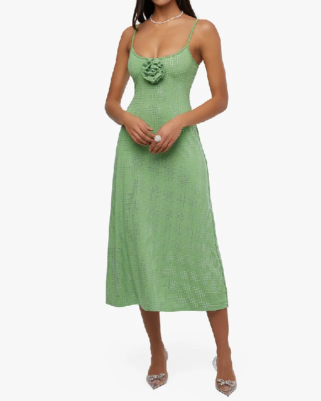 Fantastic Offers relaxed fit dressCrystal Slip Dress