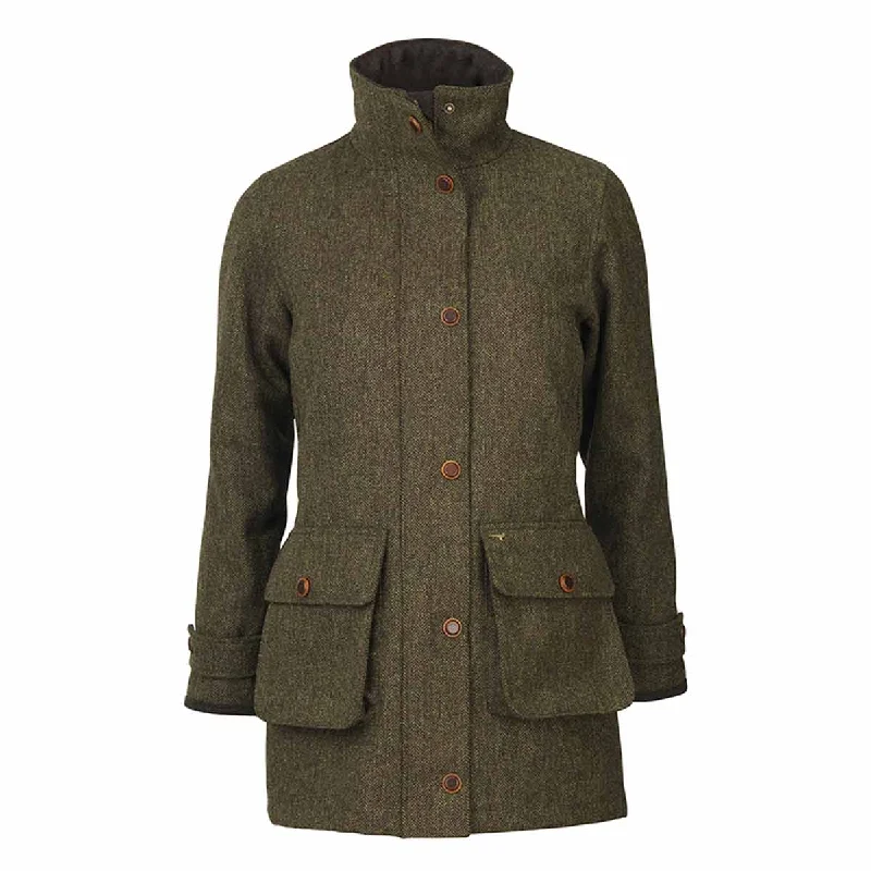 Online Exclusive Laksen Dora Ladies Waterproof Herringbone Tweed Ladies Coat W.CTX