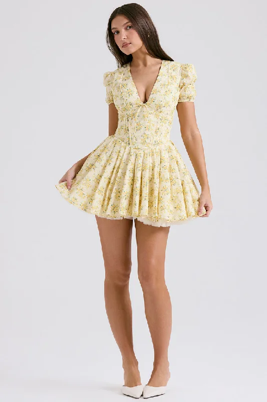 Lowest Prices Lilyana Floral Mini Sundress