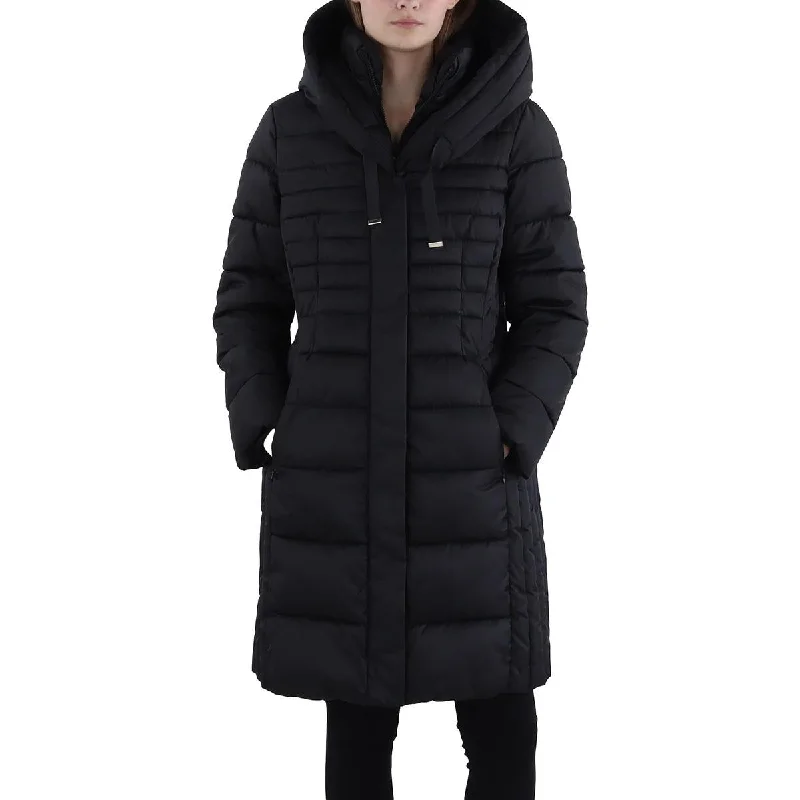 trendy casual outerwearWomens Hooded Long Puffer Jacket