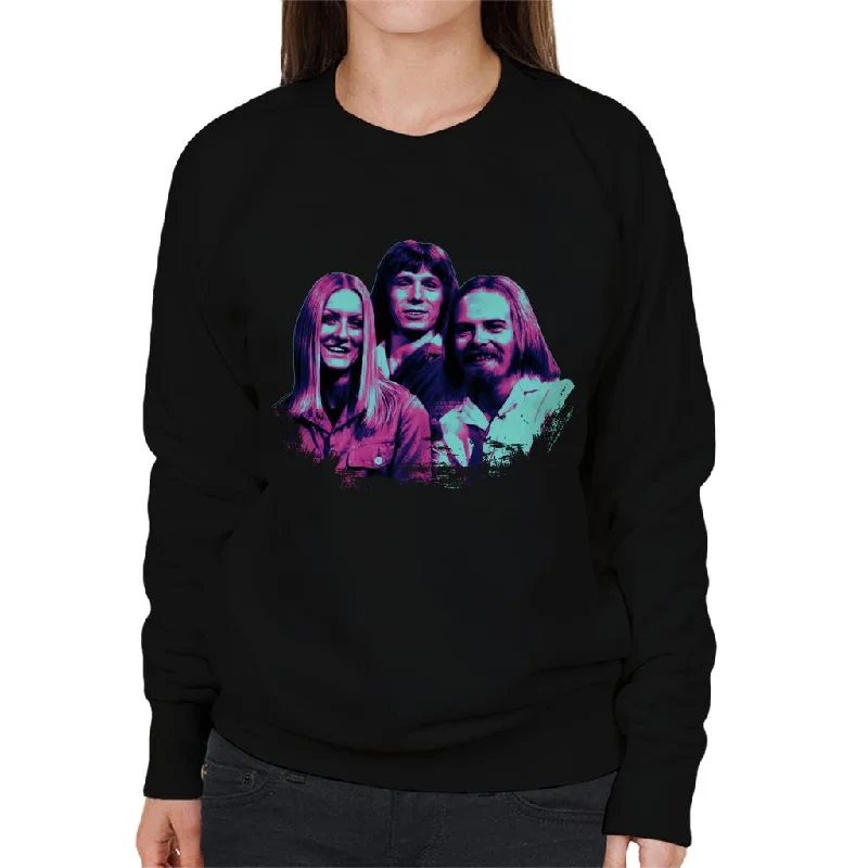 Exclusive Offers fitted workout sweatshirtTV Times Music Trio For Rainbow Pop Art Stylised Women's Sweatshirt Exclusive Offers fitted workout sweatshirtTV Times Music Trio For Rainbow Pop Art Stylised Women's Sweatshirt