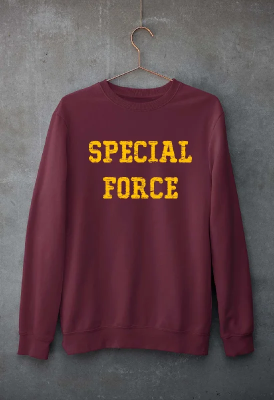 Flash Deals athletic casual sweatshirtSpecial Force Unisex Sweatshirt for Men/Women