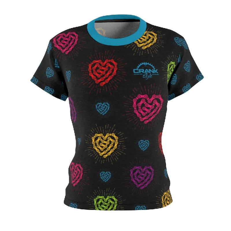 Reduced Prices modern athletic hoodieWomen's Chain Heart MTB Jersey
