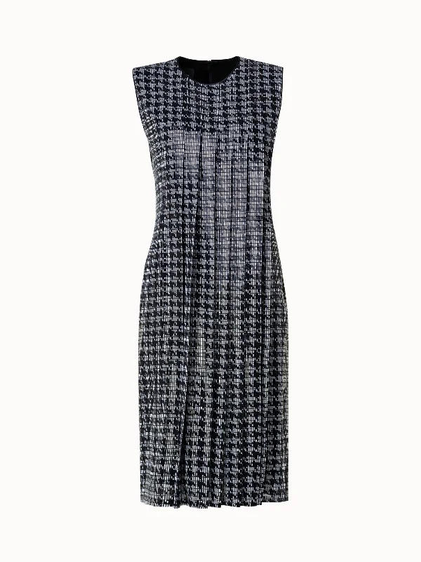 New Deals trendy dressHoundstooth Sequined Sheath Dress