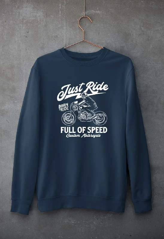 Big Savings oversized gym sweatshirtMotorcycle Unisex Sweatshirt for Men/Women