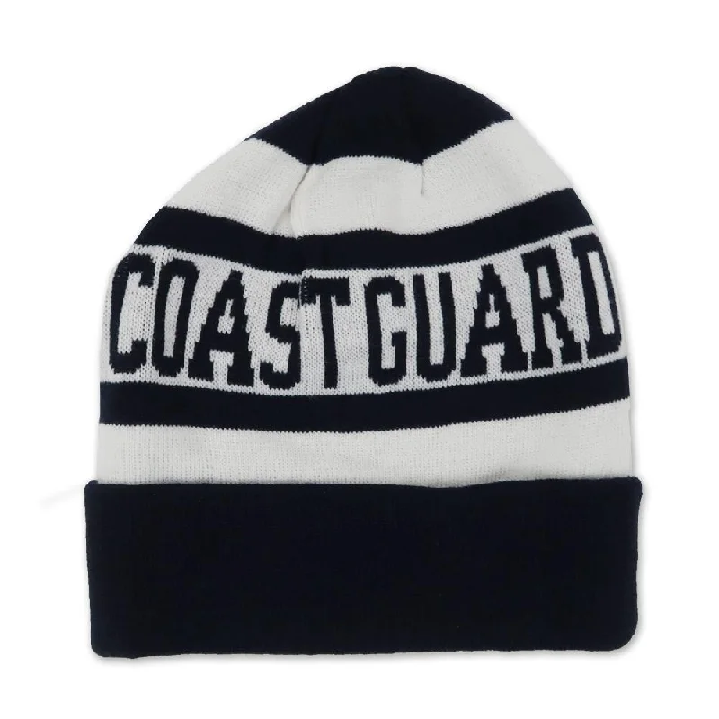 street style coatCoast Guard Woven Watch Cap (Navy)