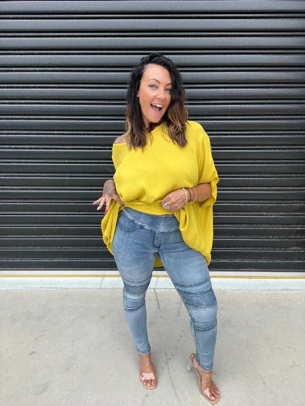 Stock Up and Save flowy evening dressJacinta Denim Jeggings