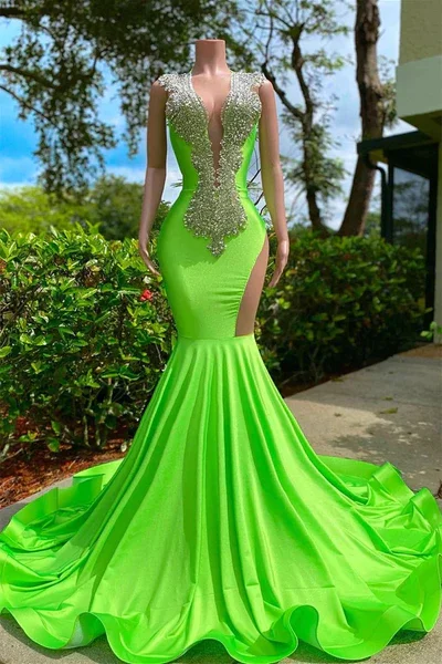 Factory Direct Sale A-line dressCharming Open Back Long Mermaid Beding Black Girl Prom Dress, DP2314 Factory Direct Sale A-line dressCharming Open Back Long Mermaid Beding Black Girl Prom Dress, DP2314