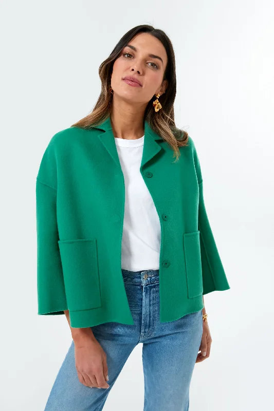 raincoatGreen Panca Coat