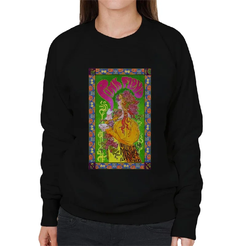 smooth fit athletic sweatshirtPink Floyd In Concert Poster Women's Sweatshirt