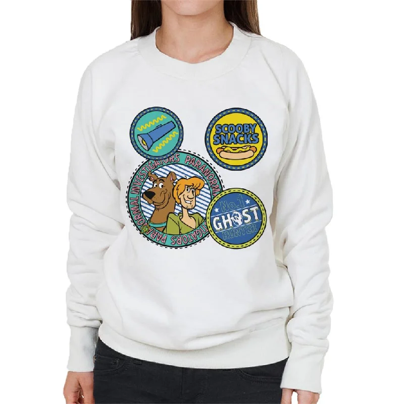 warm athletic hoodieScooby Doo Halloween Number One Ghost Hunter Women's Sweatshirt