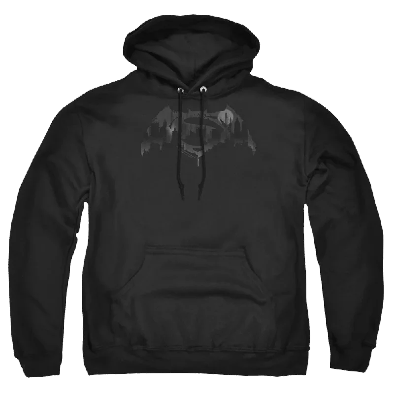 Don't Wait urban hoodieBatman v Superman Cityscape Logo - Pullover Hoodie