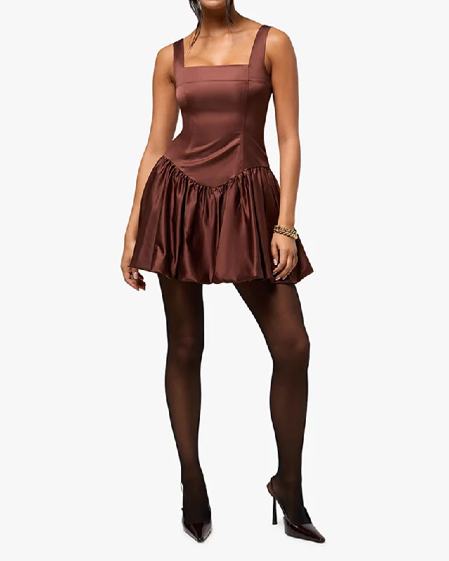 Act Now trendy bodycon dressBubble Skirt Corset Mini Dress