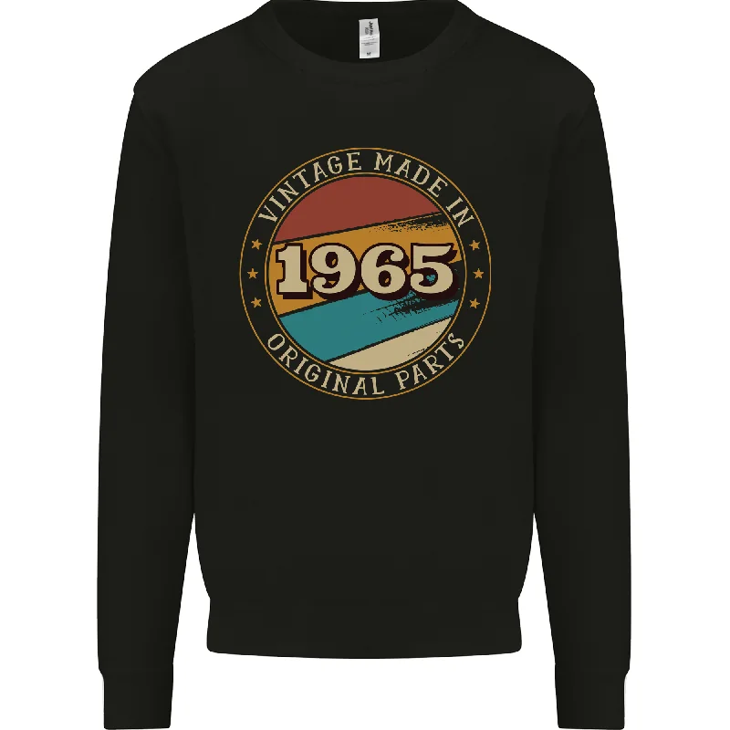 Hurry In modern sports hoodie59th Birthday  Vintage Made In 1965 Mens Sweatshirt Jumper