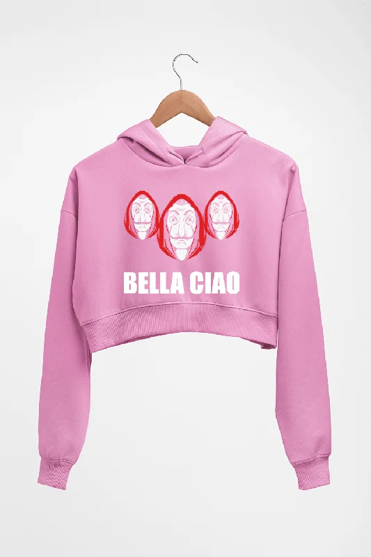 modern hoodieMoney Heist Bella Ciao Crop HOODIE FOR WOMEN