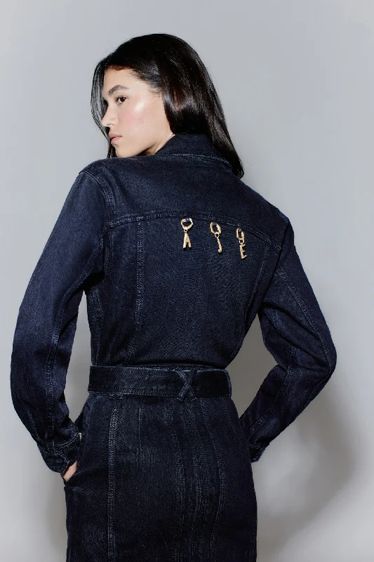New Deals long sleeve dressMaya Denim Mini Dress