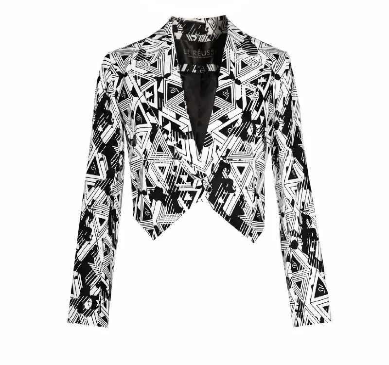 YEAR-End Sale Amour Geometric Blazer