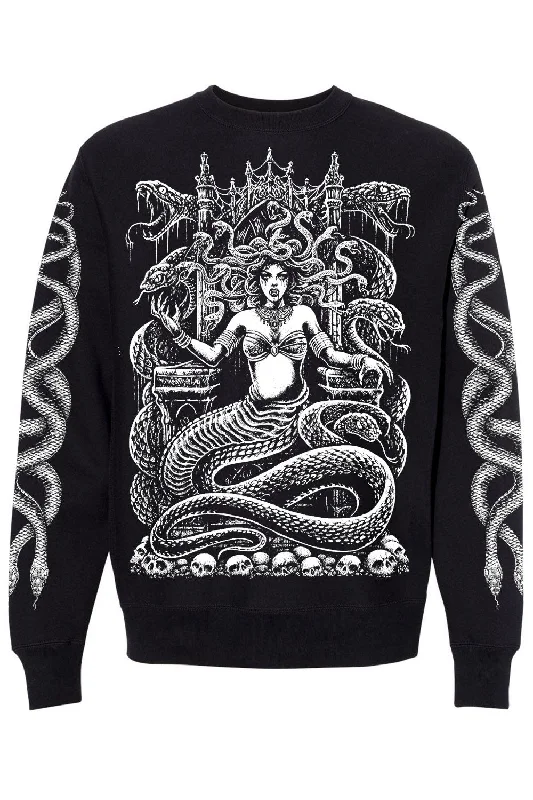 Final Clearance Medusa's Throne Sweatshirt