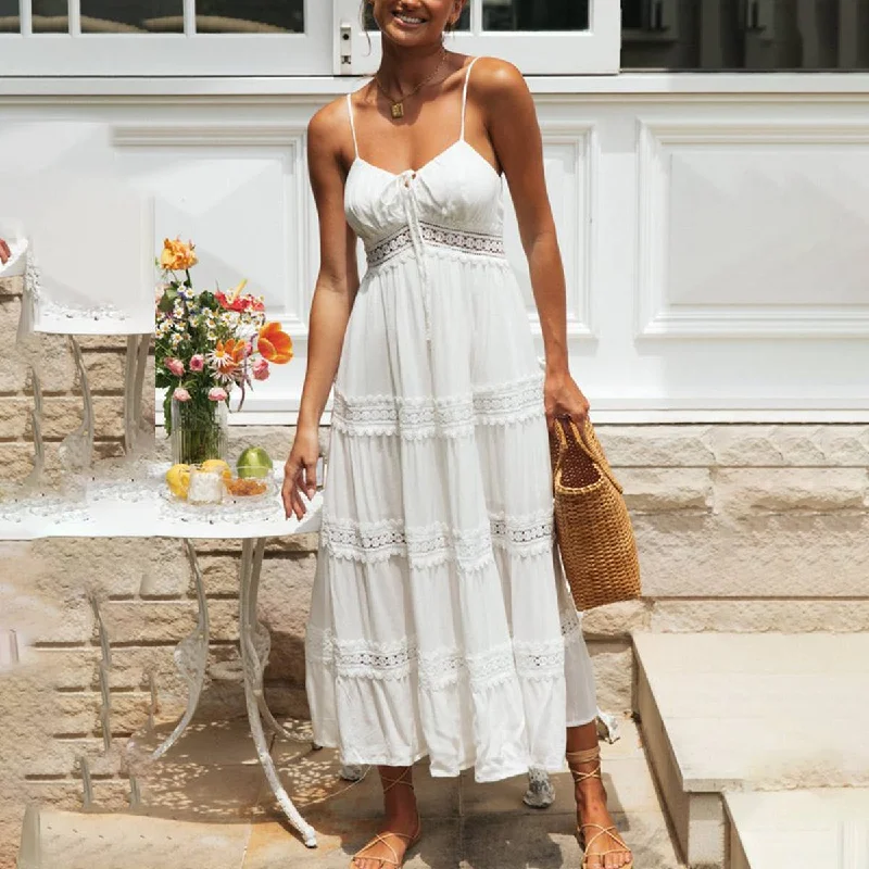Overstock Sale casual dressBohemian halter dress_CWDMD2236
