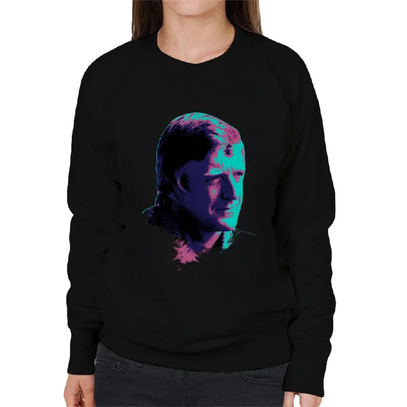 Midnight Madness athletic streetwear sweatshirtTV Times Michael Parkinson 1976 Pop Art Stylised Women's Sweatshirt Midnight Madness athletic streetwear sweatshirtTV Times Michael Parkinson 1976 Pop Art Stylised Women's Sweatshirt