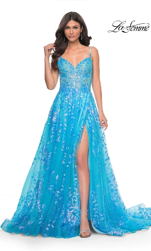 midi dressLa Femme 32223 Formal Prom Dress