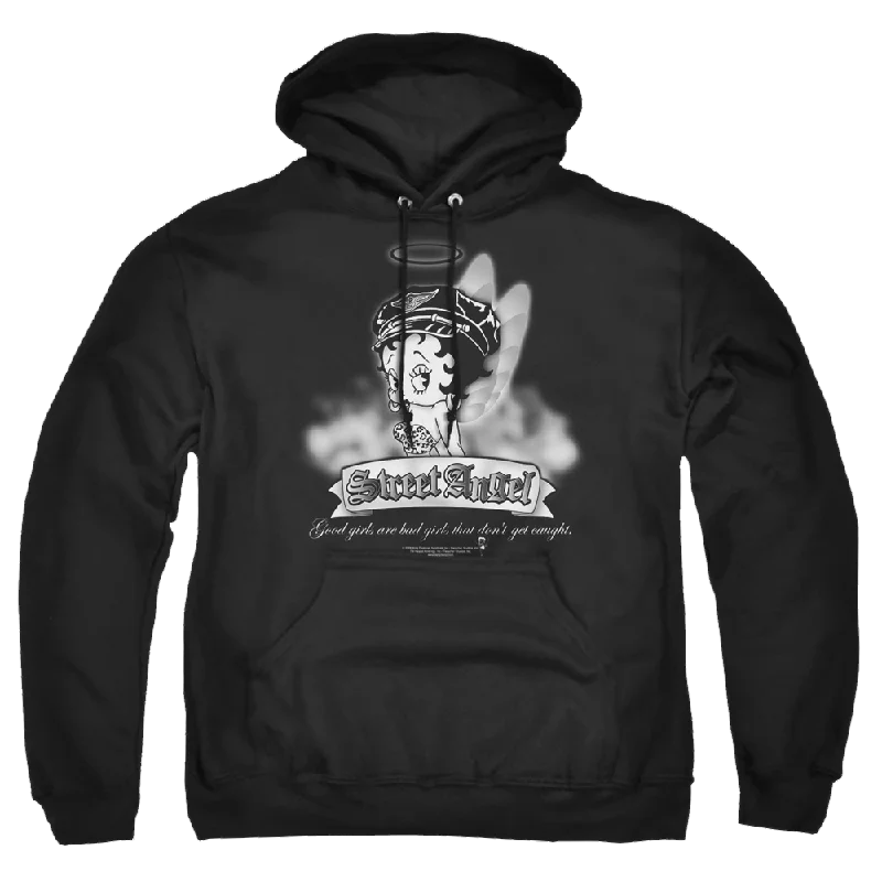 cozy hooded sweatshirtBetty Boop Street Angel - Pullover Hoodie