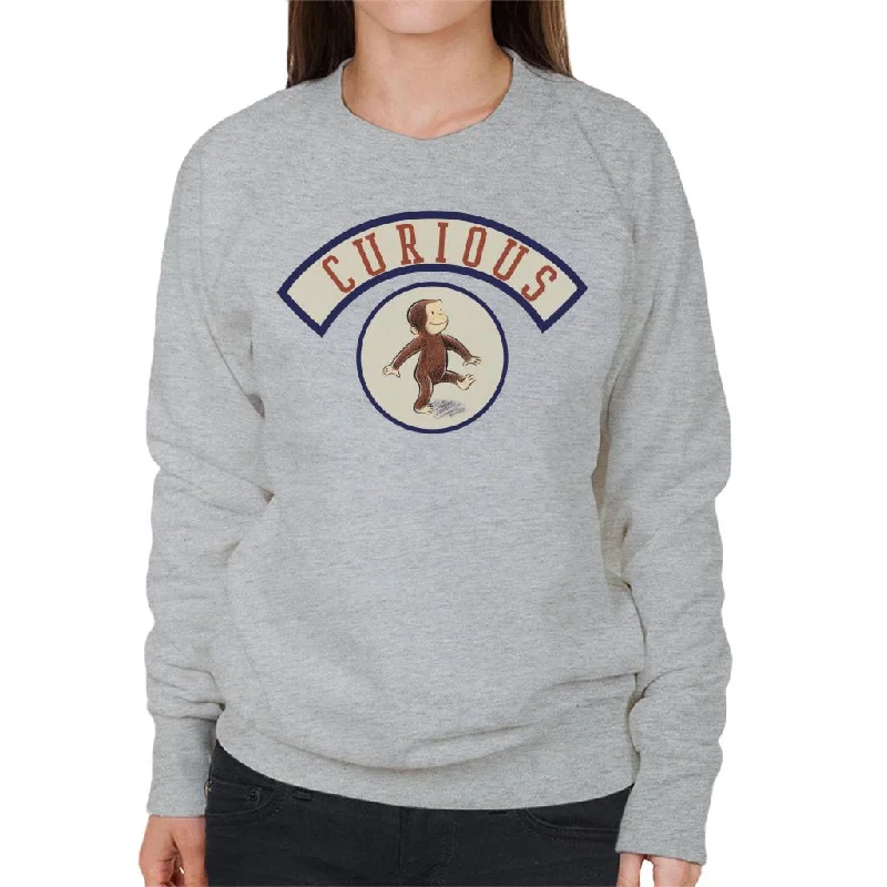 Savings Event contemporary fitness sweatshirtCurious George Cute Walking Women's Sweatshirt Savings Event contemporary fitness sweatshirtCurious George Cute Walking Women's Sweatshirt