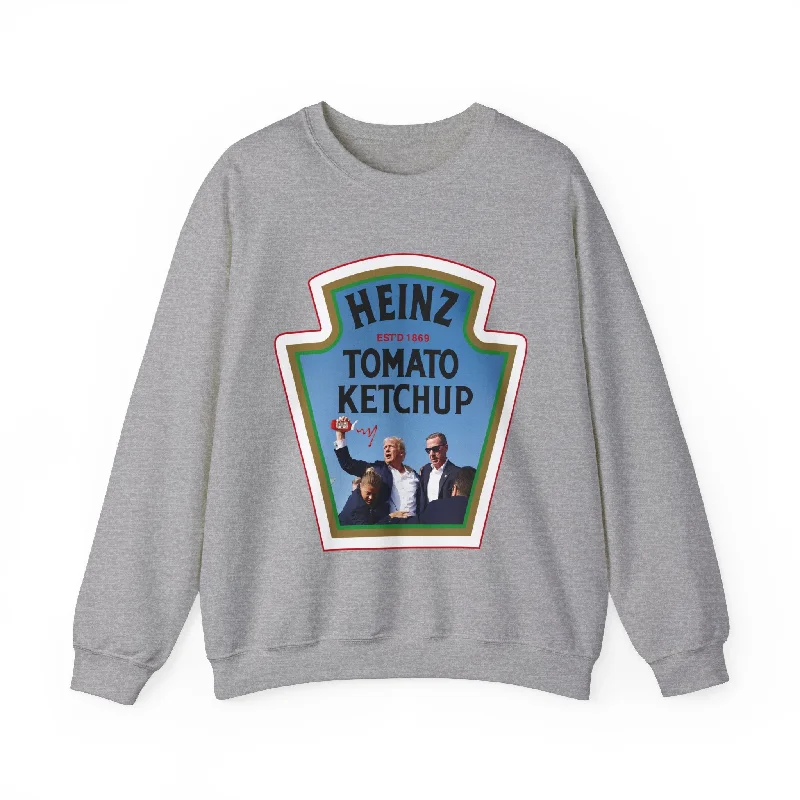 Deep Discounts gym ready hoodieThe Donald's Ketchup Unisex Sweatshirt