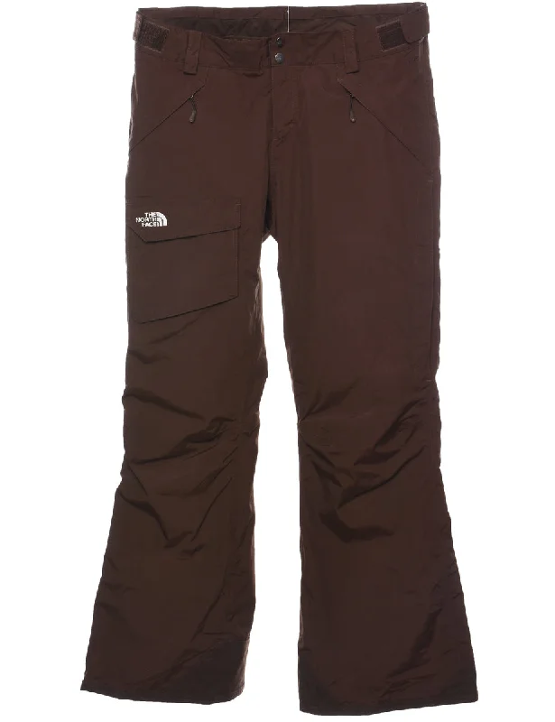 classic jacketThe North Face Dark Brown Ski Trousers - W37 L32