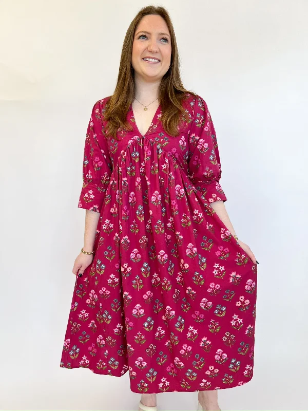 Online Only ashionable dressHoliday Flower Ingrid Dress