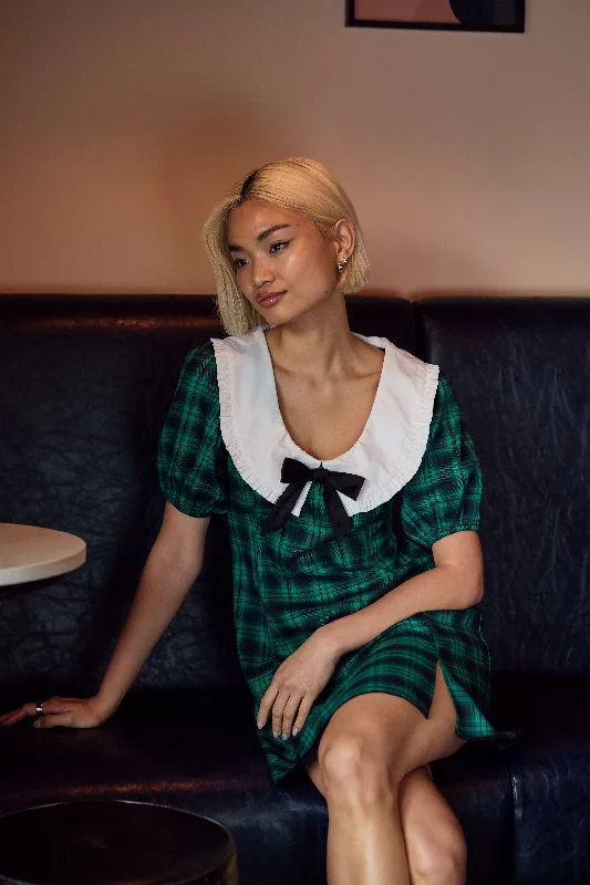 Deal of the Week Macy Tartan Collar Dress