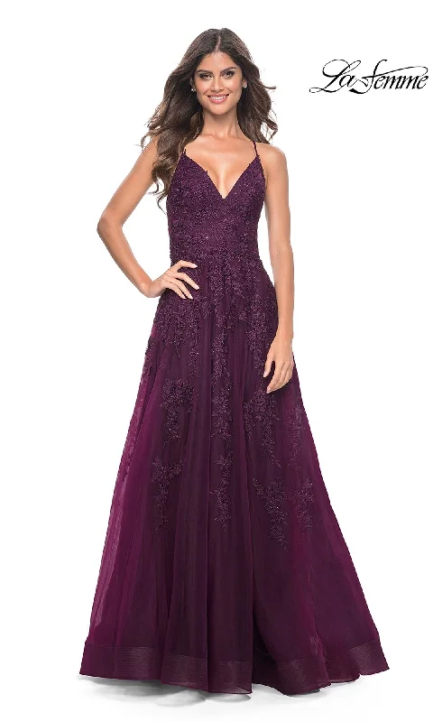 knit dressLa Femme 32303 Formal Prom Dress