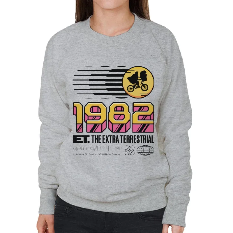 Overstock workout style hoodieE.T. 1982 The Extra Terrestrial Women's Sweatshirt
