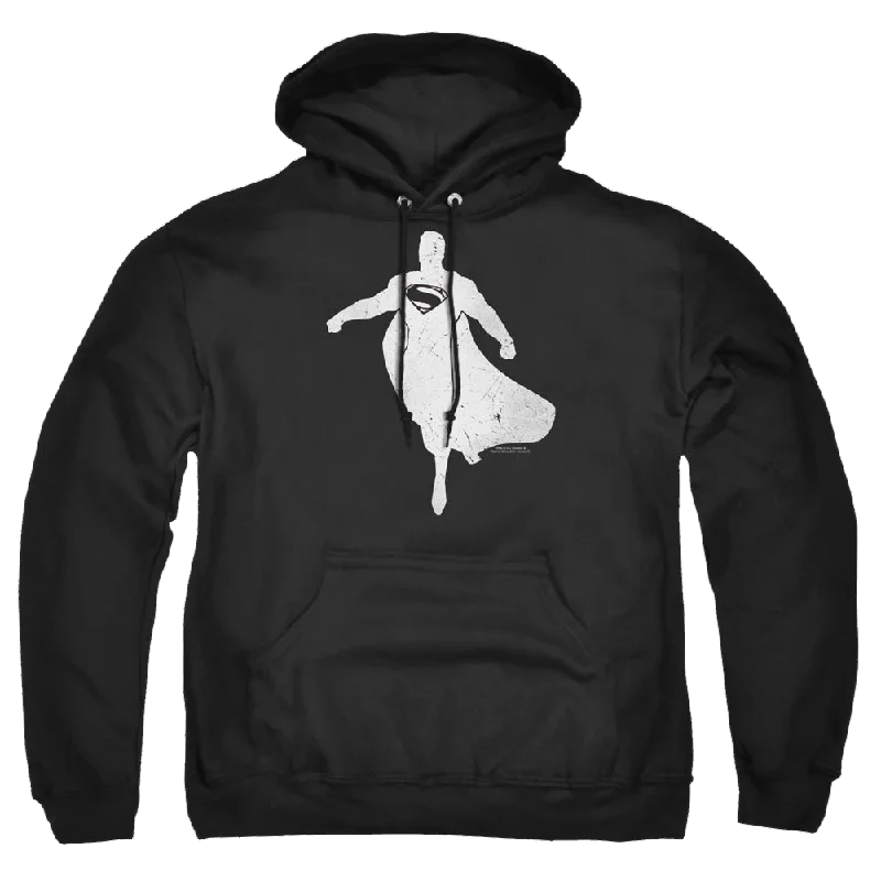 Deal Frenzy zip-up hoodie for gymBatman v Superman Superman Silhouette - Pullover Hoodie