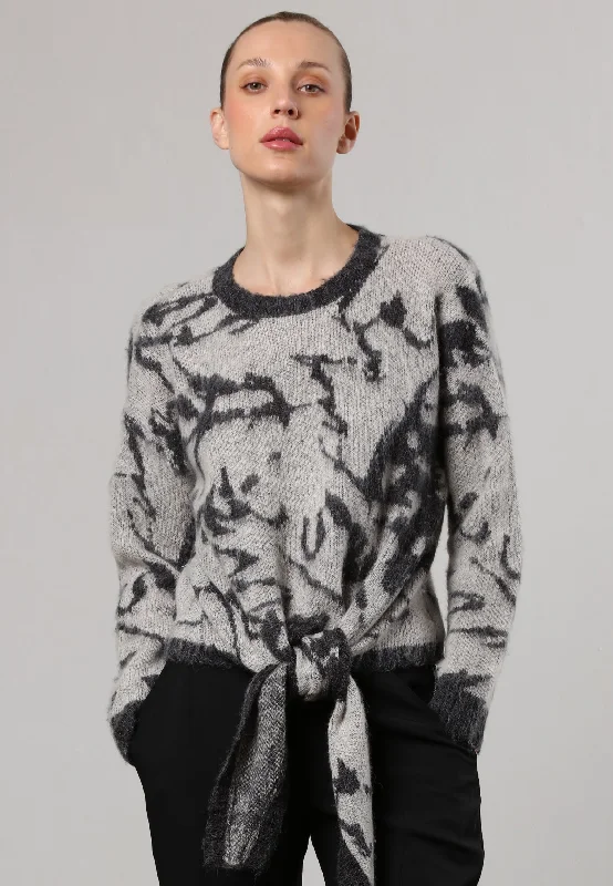 Crazy Deals sleek sports hoodieREVERSE JUMPER WHITE & CHARCOAL