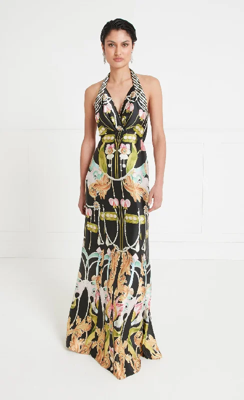 Epic Deals Akira Halterneck Dress - Black