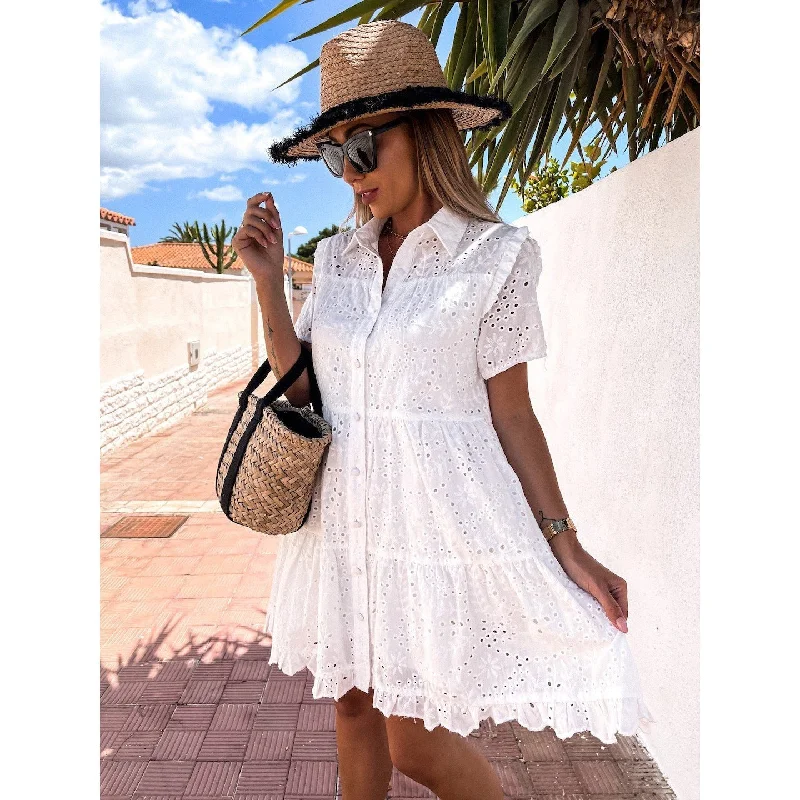 Exclusive Deal satin midi dressTrain Of Thought Button Down Shirt Dress