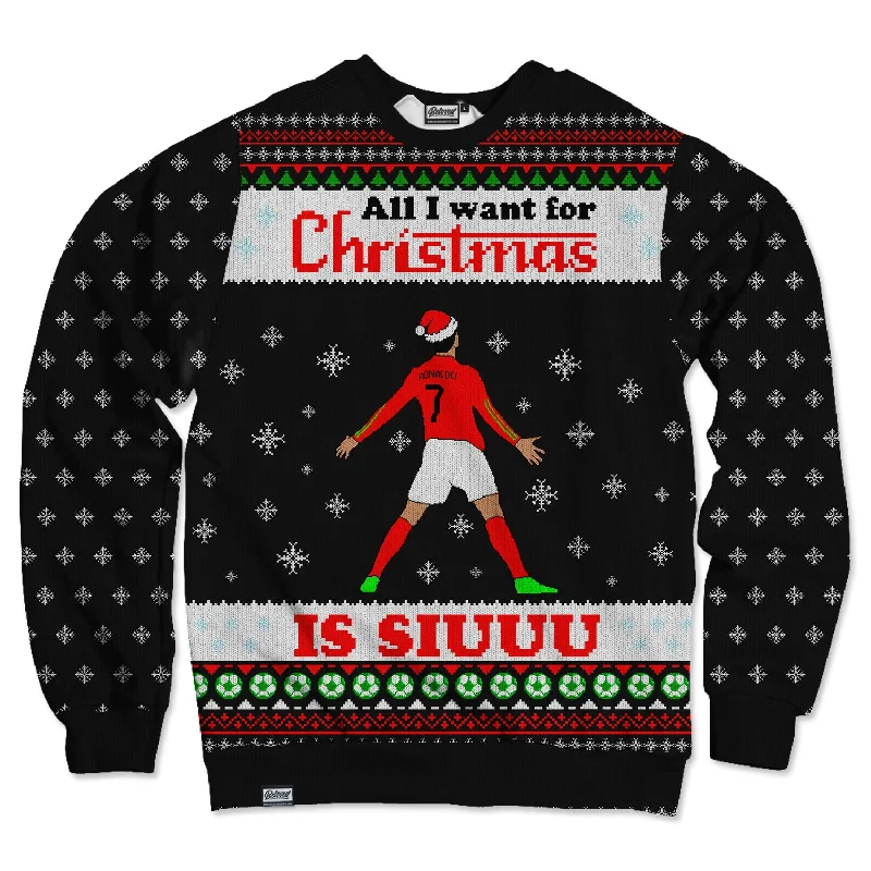 Value Deals luxury fitness sweatshirtChristmas Siu Unisex Sweatshirt