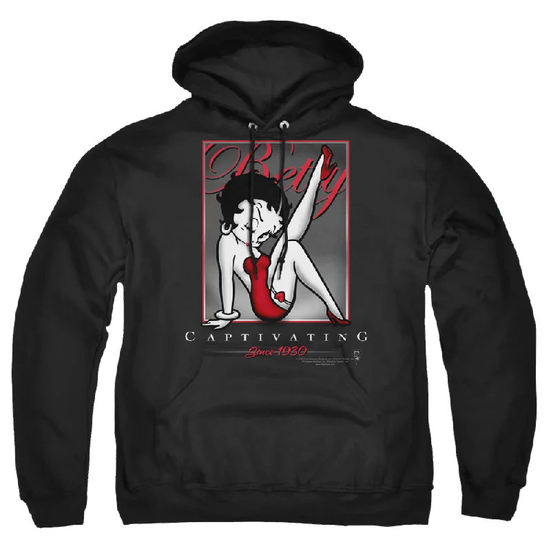 casual streetwear hoodieBetty Boop Captivating - Pullover Hoodie