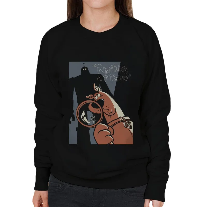 high-quality athletic sweatshirtScooby Doo Halloween Romethins Out There Women's Sweatshirt