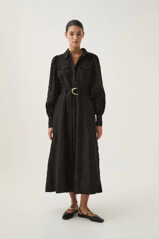 Limited Time Offer fitted bodycon dressTasmin Belted Midi Dress