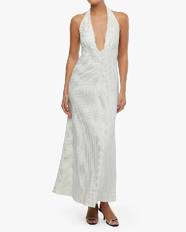 Savings Alert trendy bodycon dressHalter Dress