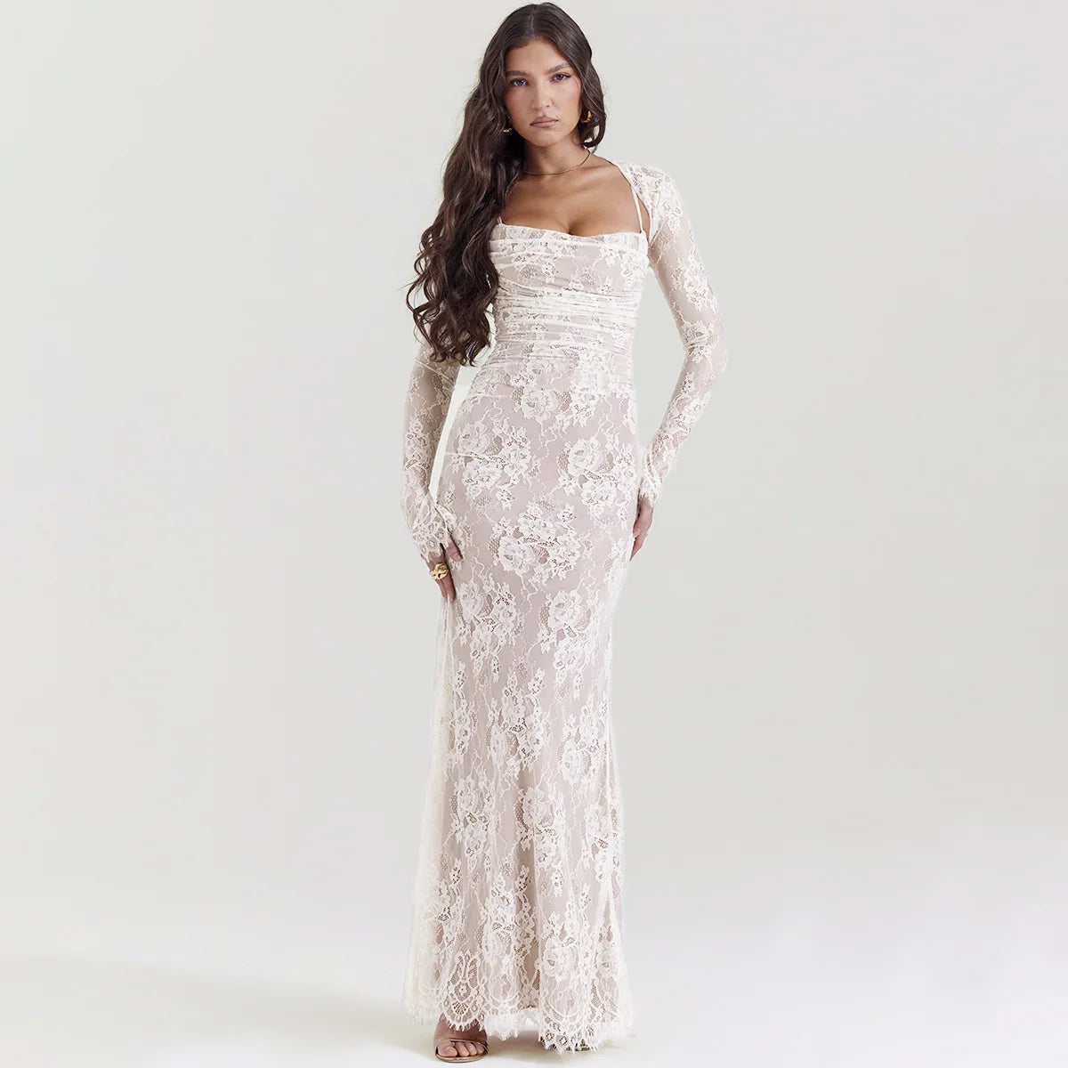 Markdowns Liora Lace Maxi Dress