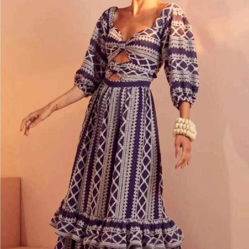 Friends and Family Sale cocktail party dressKittenAlarm - Rhiannon Layered Hem Maxi Dress Friends and Family Sale cocktail party dressKittenAlarm - Rhiannon Layered Hem Maxi Dress