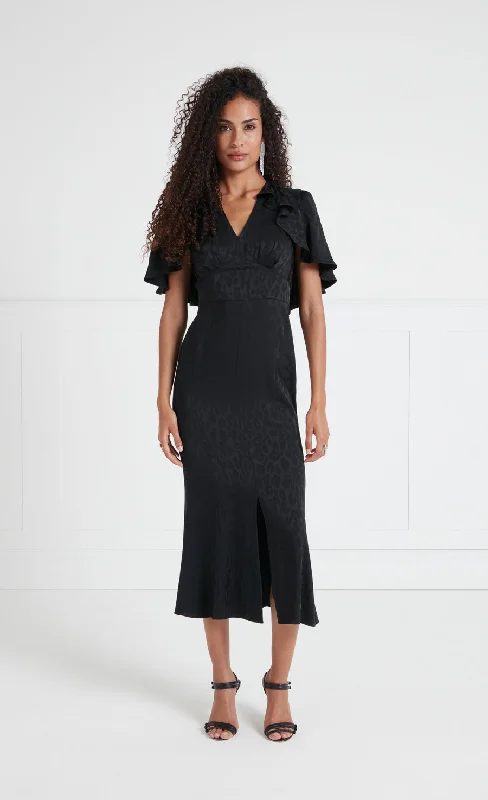 Last Chance Willow Cocktail Dress - Black