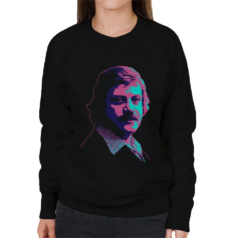 TIME-Limited Offer casual workout hoodieTV Times Actor Oliver Reed 1978 Pop Art Stylised Women's Sweatshirt TIME-Limited Offer casual workout hoodieTV Times Actor Oliver Reed 1978 Pop Art Stylised Women's Sweatshirt
