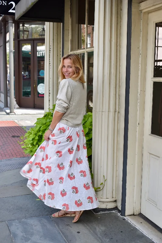 Today’s Special Fiona Midi Skirt Poppy Floral Final Sale