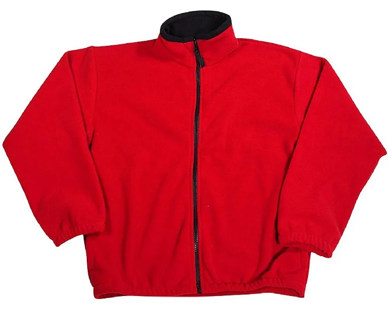 fashion coat with hoodKaynee - Mens Polar Fleece Zip Jacket